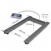 Bilancia per pallet KERN UIB<br><font color='red'>UIB 1.5T4</font>